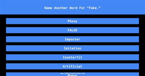 another word for a fake name